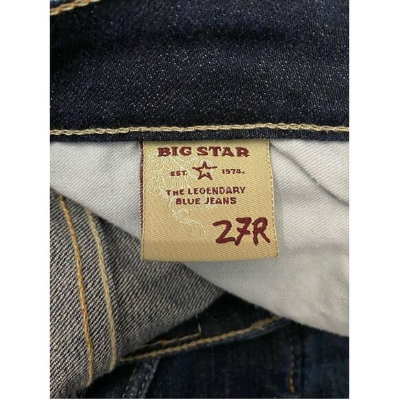 Big Star Women's Nina Straight Leg Jeans Stretch Women’s Sz 27R - Picture 4 of 9